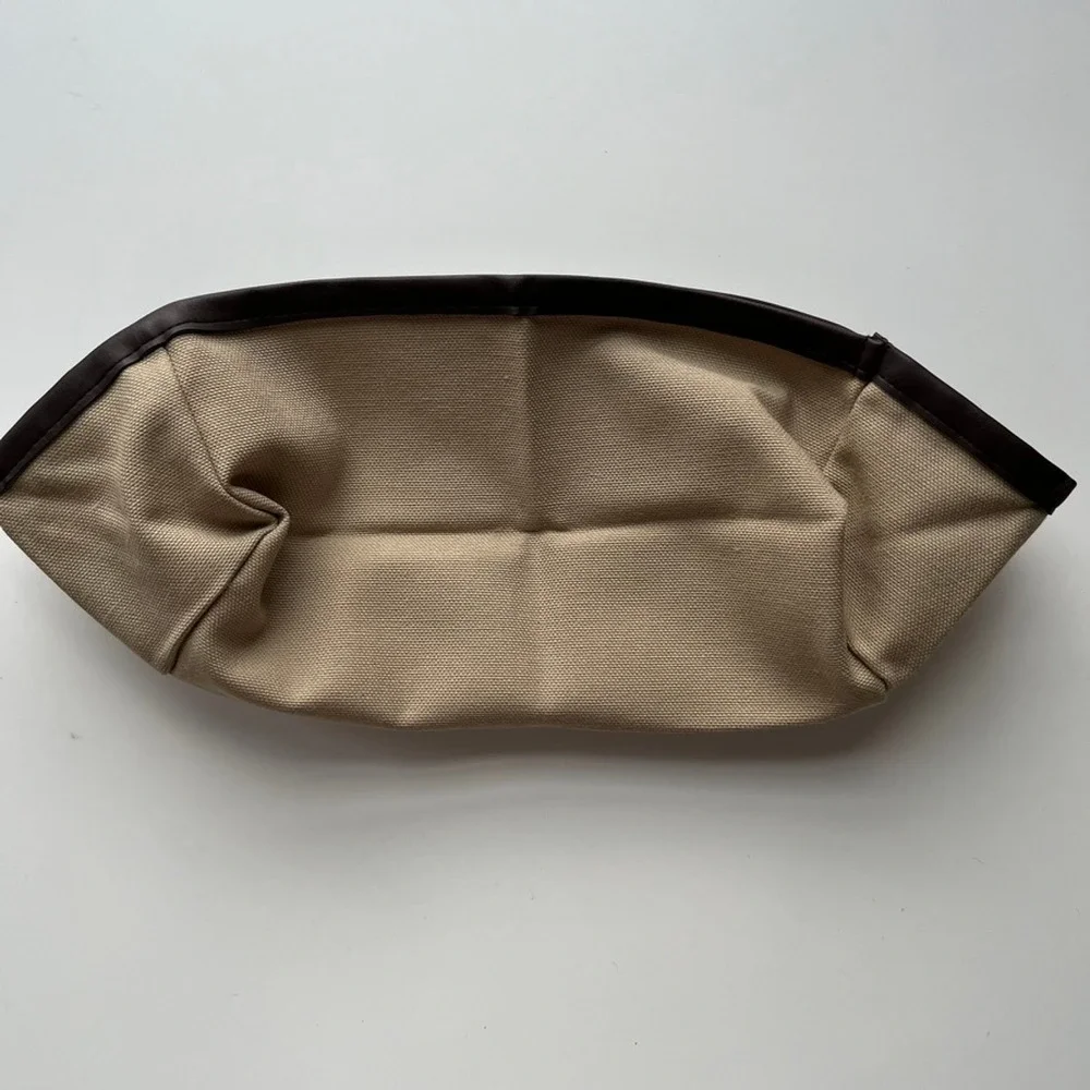 Longaberger Dad's Valet Basket Fabric Liner Canvas 28156155 Tan Brown